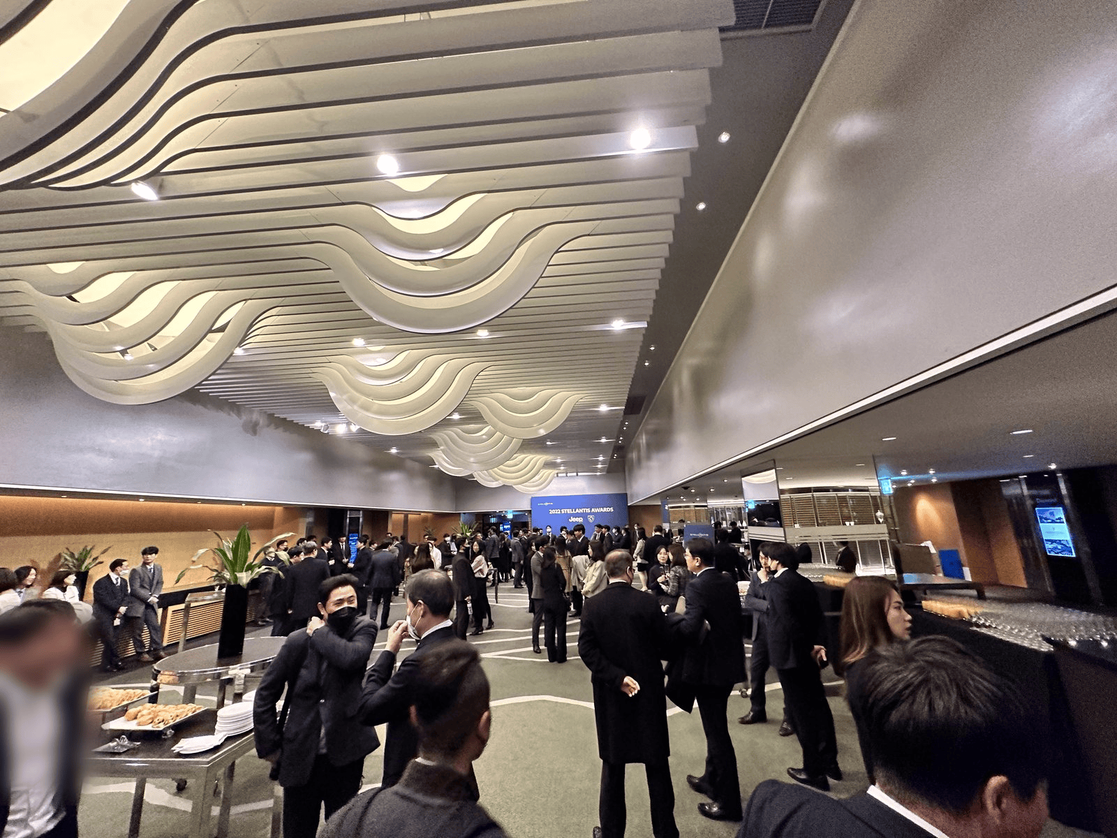 Corporate event reception in Seoul