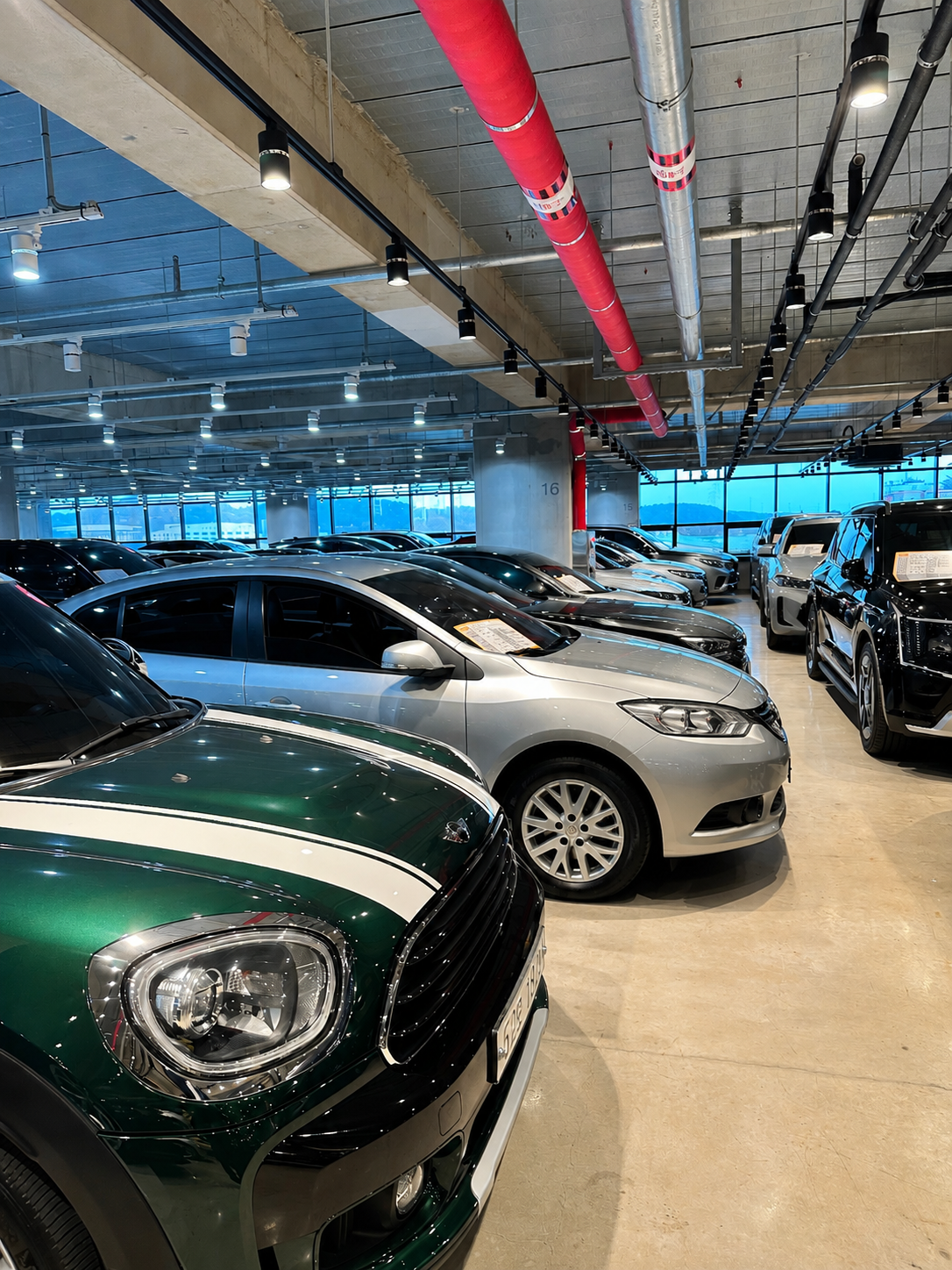 Comparing used cars on the Korean used-car market